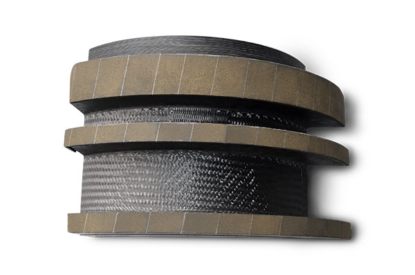 碳纖維砂輪結(jié)構(gòu)件切面