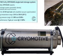 重型卡車用低溫儲氫系統正式上路 III型內罐改用碳纖維預浸帶包裹